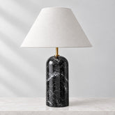 Noir Vein Marble Table Lamp