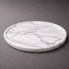 Carrara White Signature Serving Plate