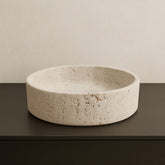 TerraCalm Natural Travertine Centerpiece