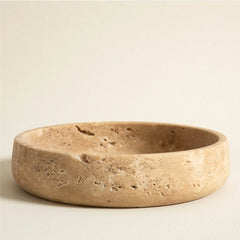 Travertine Bowl Natural Stone