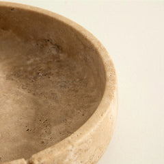 Travertine Bowl Natural Stone