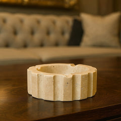 GearEdge Travertine Ashtray