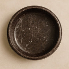 Maroon Stone Round Bowl