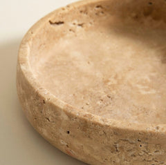 Travertine Bowl Natural Stone