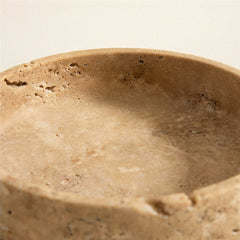Travertine Bowl Natural Stone