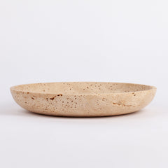 Travertine Curve Plate