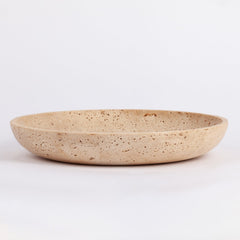 Travertine Curve Plate