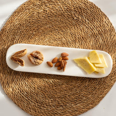 Freya Elegant Ziarat Whitw Serving Tray