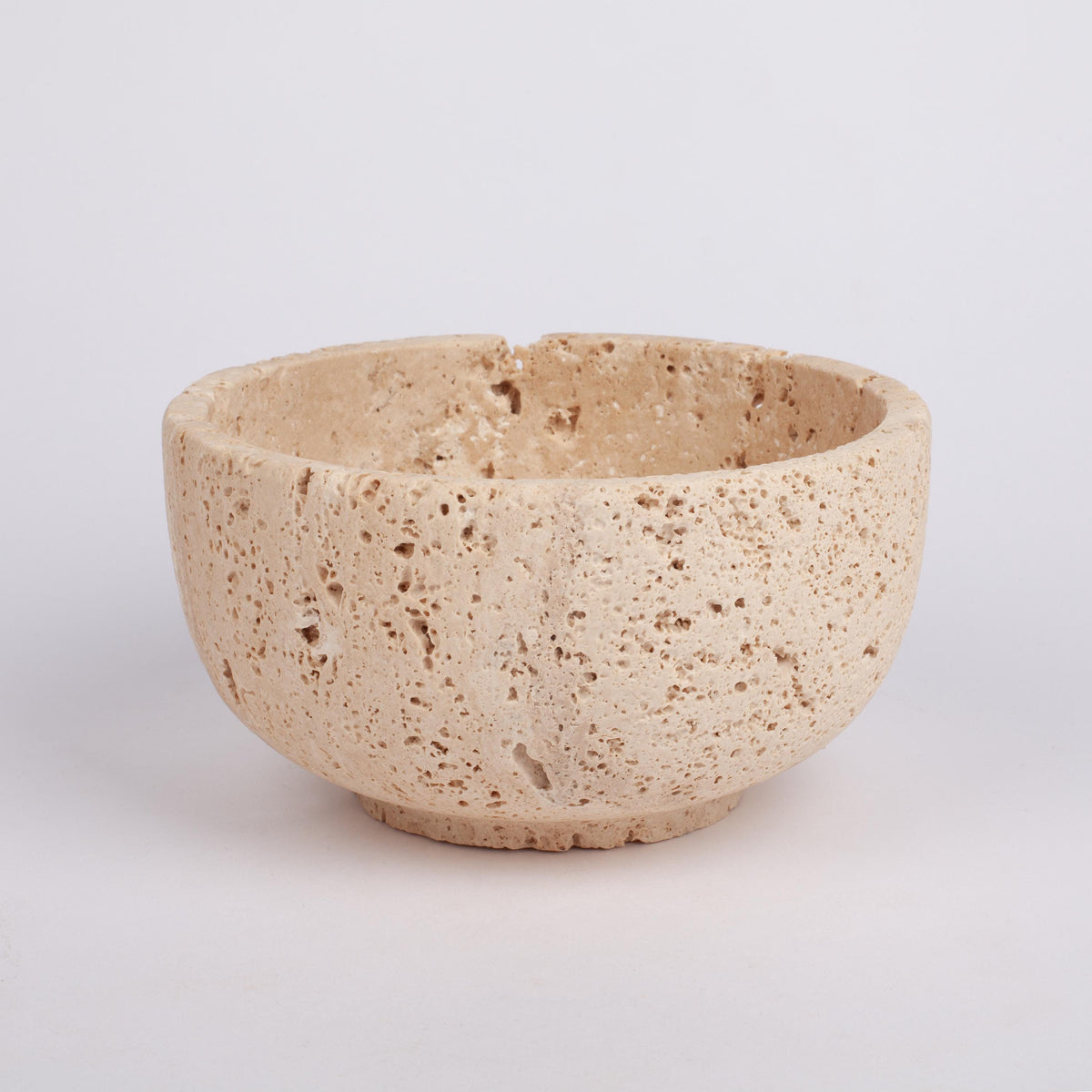 Natural Travertine Bowl