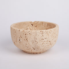 Natural Travertine Bowl