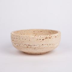 Travertine Natural Stone Bowl, Kitchen Accessories
